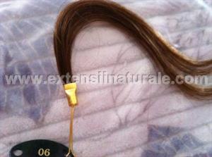 Extensii din par natural cu cheratina 2 ron buc