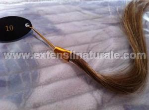 Extensii din par natural cu cheratina 2 ron buc