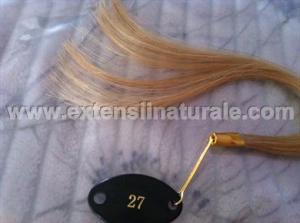 Extensii din par natural cu cheratina 2 ron buc
