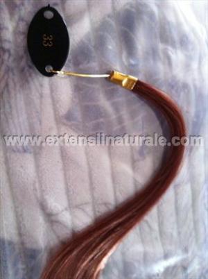 Extensii din par natural cu cheratina 2 ron buc