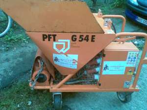 Vand masina de tencuit PFT G 54 E