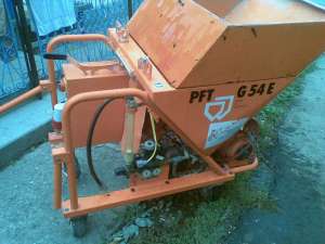 Vand masina de tencuit PFT G 54 E