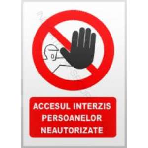 indicatoare de interzicere