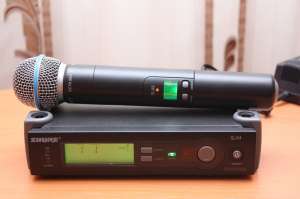 Vand Microfon Shure Beta 58 / Slx 24 fara fir