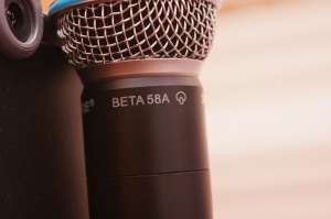 Vand Microfon Shure Beta 58 / Slx 24 fara fir