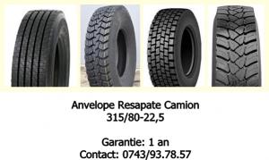 Anvelope Resapate 315/80-22,   5