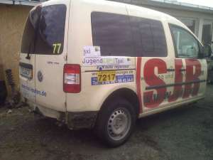BARA,  CAPOTA VW CADDY 2007