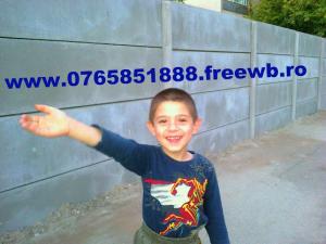 pavele gard beton calupi spalieri olt