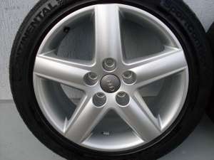 JANTE AUDI A6 S-LINE 17″,  ORIGINALE CU ANVELOPE CONTINENTAL *****