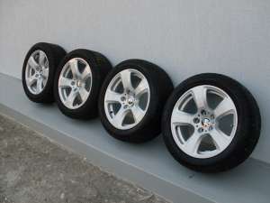 JANTE BMW SERIA 5 ORIGINALE (E60,  E61) cu anvelope DUNLOP