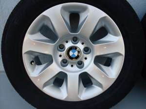 JANTE BMW SERIA 5 ORIGINALE (E60,  E61) pe 16″ cu ANVELOPE GOODYEAR *****