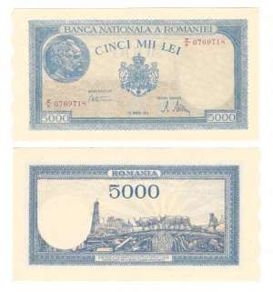 VAND BANCNOTE ROMANESTI 100.000 LEI - 55 BUCATI