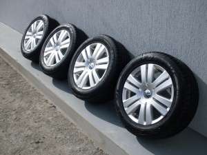 JANTE VW Passat,  MODEL-UL NOU,  17�,  cu ANVELOPE DUNLOP.