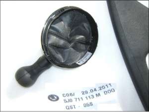 Volan clasic NOU Skoda FABIA 2 ,   Roomster ,   Yeti  facelift model 2010-2012 cu maneta schimbator 