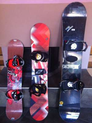 Vand snowboarduri Nitro Elan Volkl Salomon