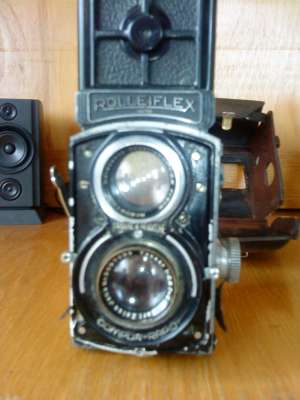 Aparat foto de colectie 1940 Rolleiflex Compur Rapid