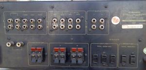 Dynacord Eminent II,  Pioneer Spec 1
,   1 Dynacord Echocord Super 76,     1 EP4000,  6 boxe