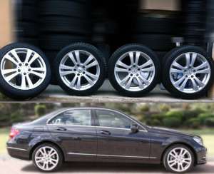 Jante iarna Mercedes C-Klasse W204