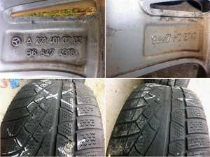 Jante Mercedes S si R Klasse model Almach