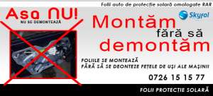FOLII AUTO OMOLOGATE TIMISOARA