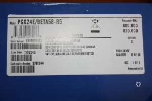 Vand Shure PGX 24/ Beta 58 Nou-Sigilat
