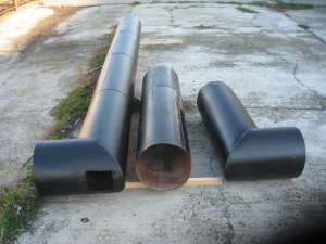 Cazan pe lemne cu gazeificare Ecos slr 225 ,   putere 225 kw