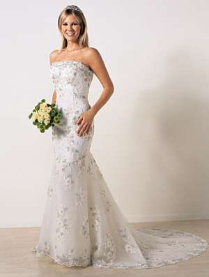 Vand Rochie mireasa Alfred Angelo noua - sirena