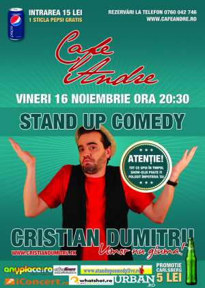 Stand Up Comedy Bucuresti Vineri