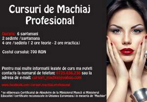 Cursuri de Calificare in Machiaj