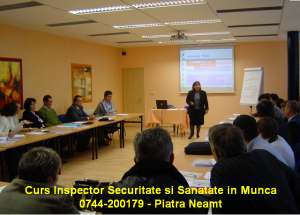Piatra Neamt cursuri inspector resurse umane REVISAL si inspector sesuritate si sanatate ISSM 600 le