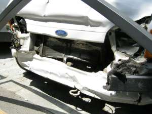vand ford fiesta mk3 avariat
