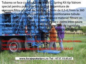 foraje puturi pvc