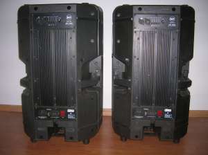 Boxe RCF art500a, impecabile, accept ori ce proba s-i control, nefolosite de 3 ani, 2 cabluri profes