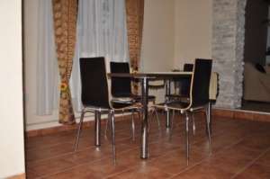 Masa cu 4 scaune wenge