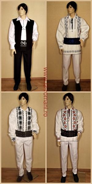 costum popular barbatesc