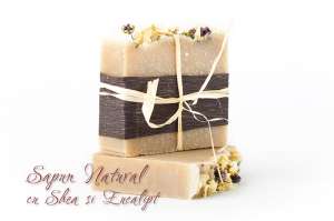 Sapun Natural din Shea,  Eucalipt si Menta