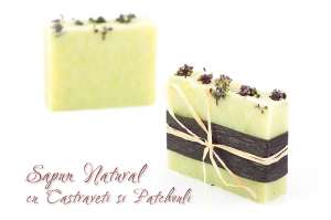 Sapun Natural cu Castraveti si Patchouli