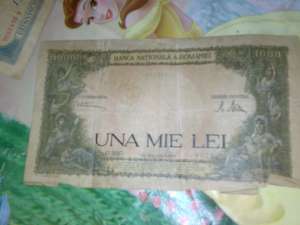 vand bani vechi romanesti din anul 1944, 1945, 1966
