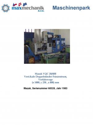 Vand Masini de frezat second-hand: Mazak VQC 20/40B ; MAHO 500 C
