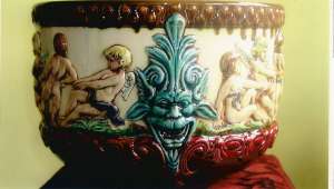vand diferite obiecte de arta-majolica