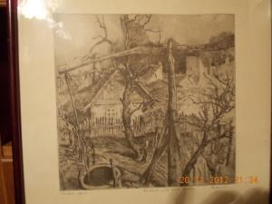 4 tablouri gravura ,    autor: Remsey Jenő G�bor