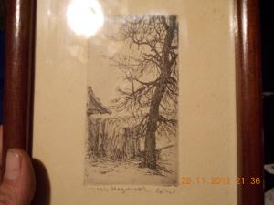 4 tablouri gravura ,    autor: Remsey Jenő G�bor