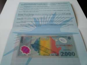 Vind Editia de Colectie a Bancnotei Eclipsa 1999