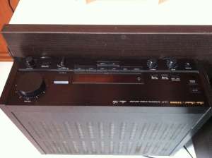 vand statie fisher   2x400 w ,  boxe unitra 300w