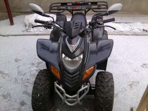 VAND ATV MASAI L 50 AN 2004 IMATRICULAT PE BRAILA , ESTE DE DOUA PERSOANE , CAUCIUCURI NOI ARE PE EL