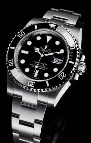 Rolex Submariner Oyster Perpetual Swiss ETA 2836 1 of 1. Automatic Movement Full Steel with Black Be