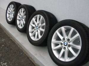 JANTE ORIGINALE BMW SERIA 3 pe 16″ cu ANVELOPE PIRELLI!