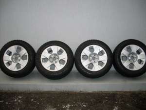 Jante BMW SERIA 7 pe 17″ cu ANVELOPE DUNLOP de IARNA FOARTE BUNE!