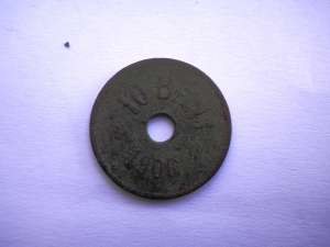 vand moneda 10 bani din anul 1906