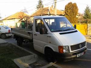 VW LT 28 - 2.5TDI Camioneta Autoutilitara Pritsche cu Lada Bena  / tel: 0756-486484,   0753-572222 /